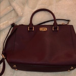 Medium Maroon Michael Kors Purse